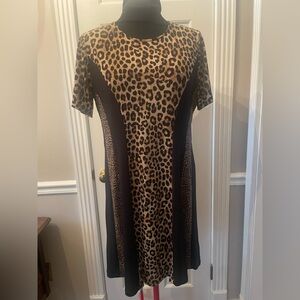 Michael Kors Leopard print dress LX